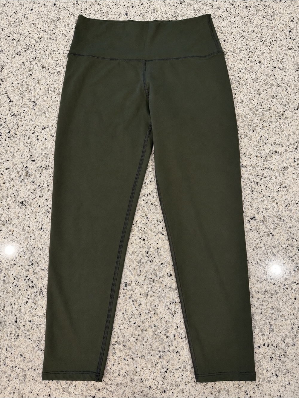 Core 10 High Rise Leggings Dark Green Size M Athletic Activewear